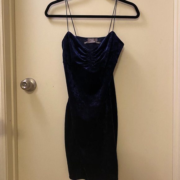 Urban Outfitters Velvet Mini Dress - Picture 2 of 3